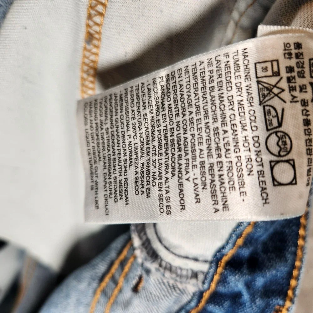 Levi's 550 Jeans Men's 45X29 (Tag 48X30) Blue Straight Relaxed Denim‎ Classic
